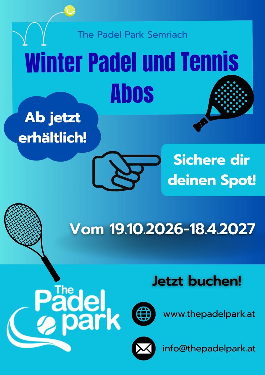 Winter Abos jetzt erhältlich!