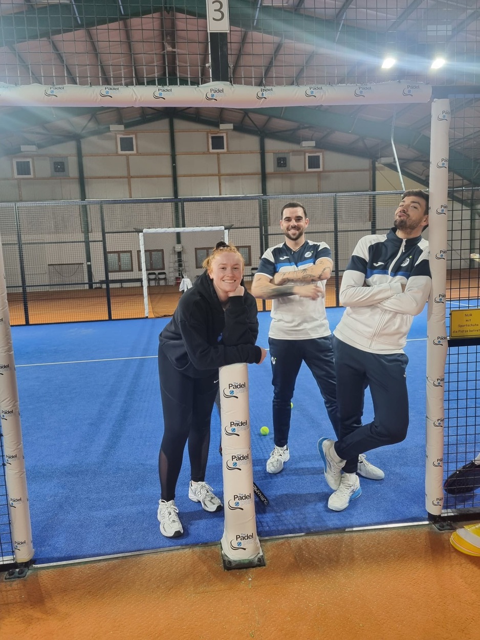 Besuch von spanischen Coaches Adrián und Sergi!